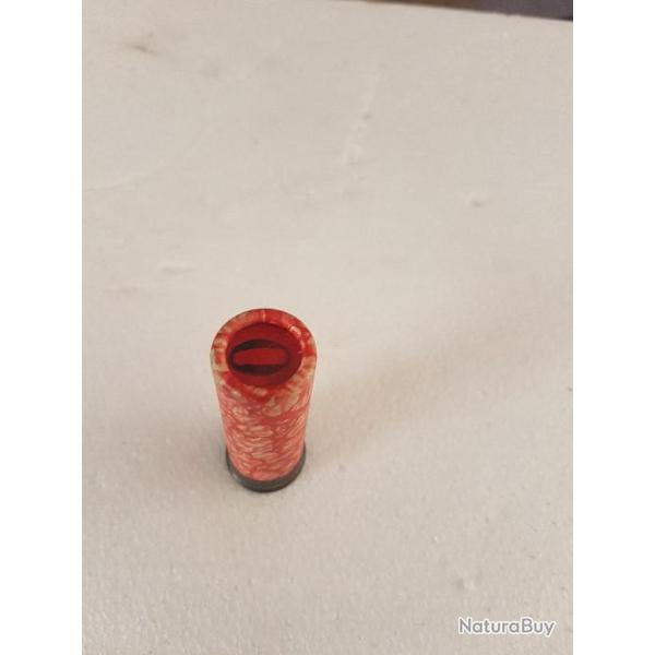 cartouche collector     manufrance  en calibre  12  plomb  no  0