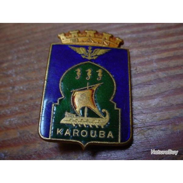 Bel insigne de la base a�ro-navale de KAROUBA