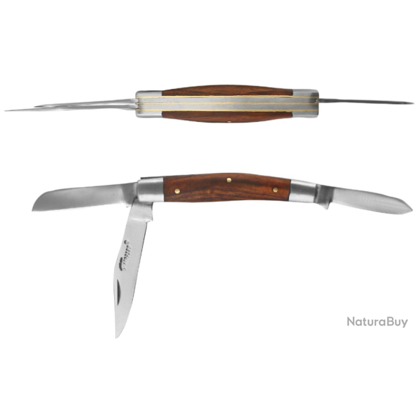 COUTEAU CAVALIER 3 LAMES PALISSANDRE (4)