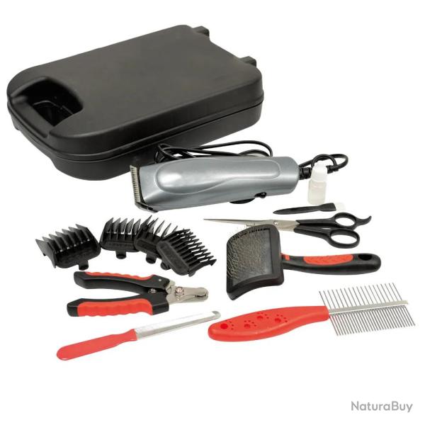 Tondeuse pour chien en mallette de toilettage