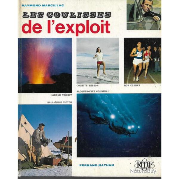 Ortf les coulisses de l'exploit , t�l�vision  de raymond marcillac , fangio, cousteau, tabarly, cerd
