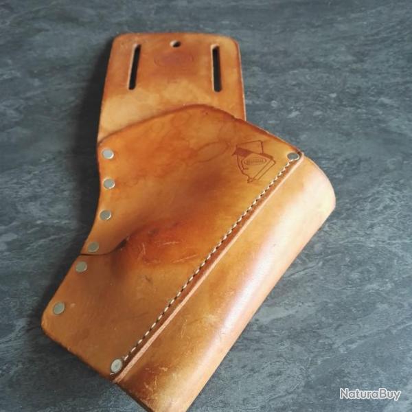 Porte visseuse en cuir