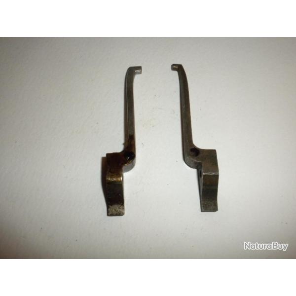 VENDU PAR CUIRASSIER11 N� 9 PAIRE DE GACHETTES FUSIL JUXTAPOSE HAMMERLESS