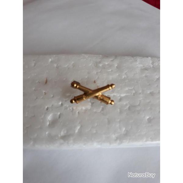 Collars arm�e US OFFICIER ARTILLERY WW2 ORIGINAL. 1