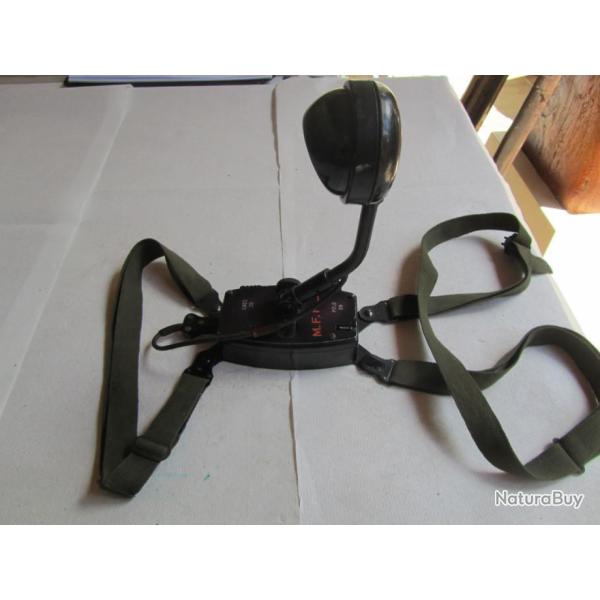 MICRO PORTABLE US GUERRE 39_45 RARE AVEC DCLENCHEUR MANUEL