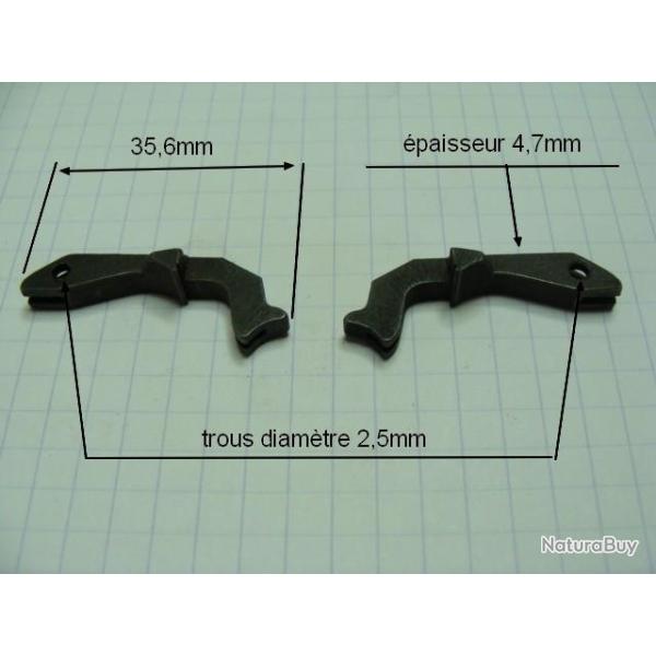 LOT DE DEUX GACHETTES FRANCHI SUPERPOSE