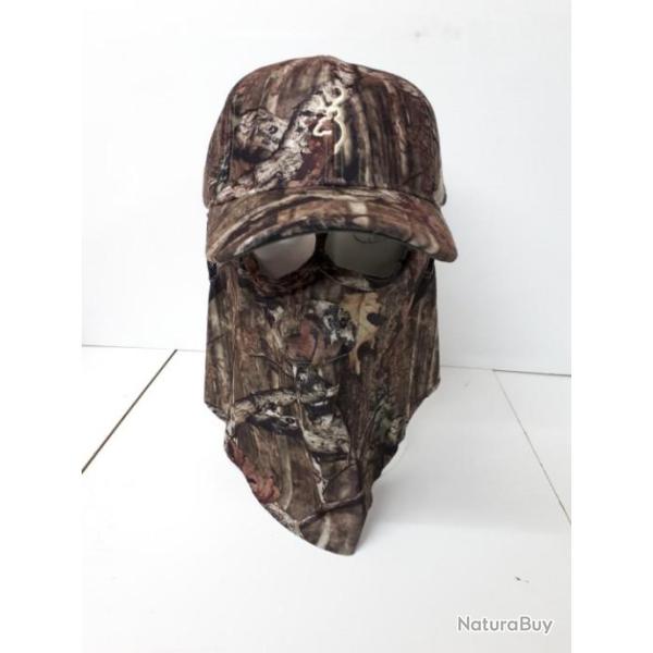 CASQUETTE FACEMASK  CAMO  BROWNING
