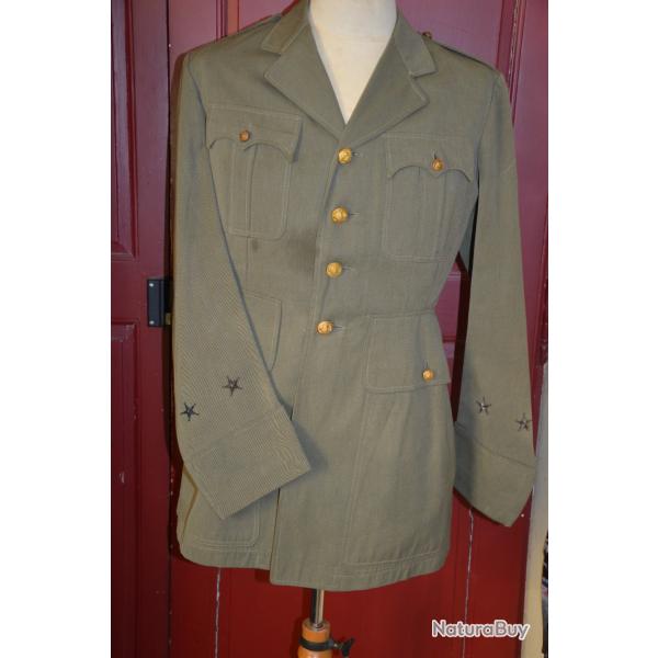 VAREUSE DE GENERAL DE BRIGADE CAMPAGNE DE FRANCE 1940-FRENCH GENERAL JACKET 1940-2�WW