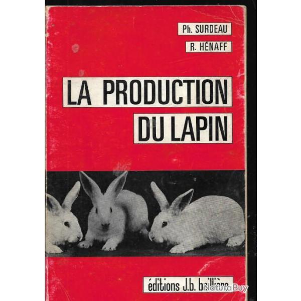 la production du lapin de ph surdeau et r.h�naff