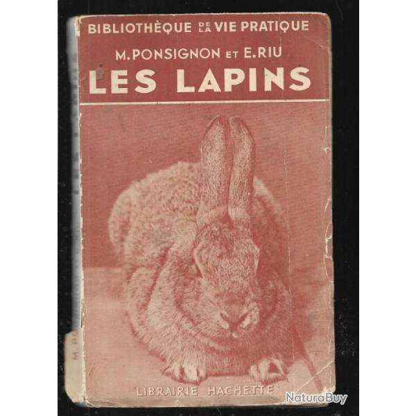 les lapins de m.ponsignon et e.riu biblioth�que de la vie pratique