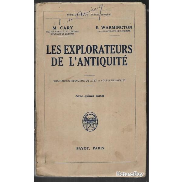 les explorateurs de l'antiquit� de m.cary et e.warmington
