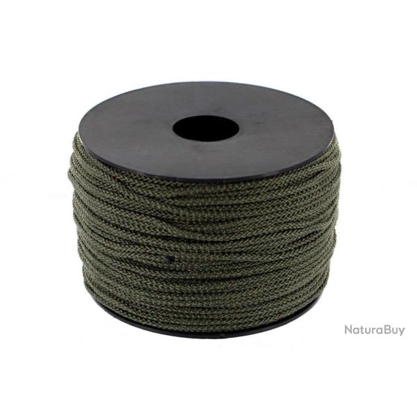 Cordeau imputrescible tress vert - Diam 2 mm - 100 m