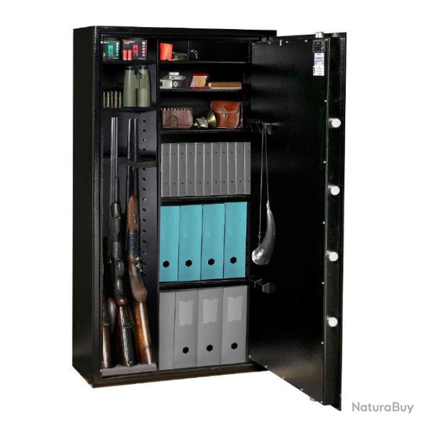Armoire forte MODULABLE  pour 14 Fusils - Hartmann Tresore WT4030 Serrure  cls