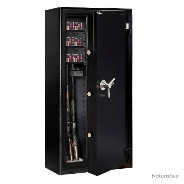 Coffre fort MODULABLE pour 14 Fusils - Hartmann Tresore WT8030 Serrure  cls
