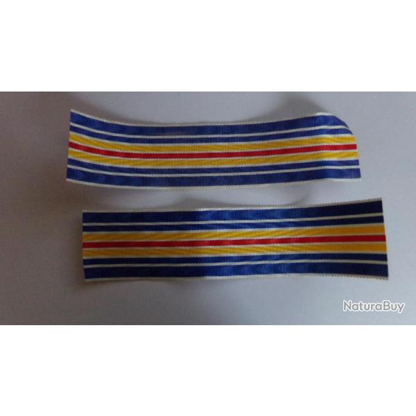 2 Rubans pour m�daille bll�ss�s  Militaire