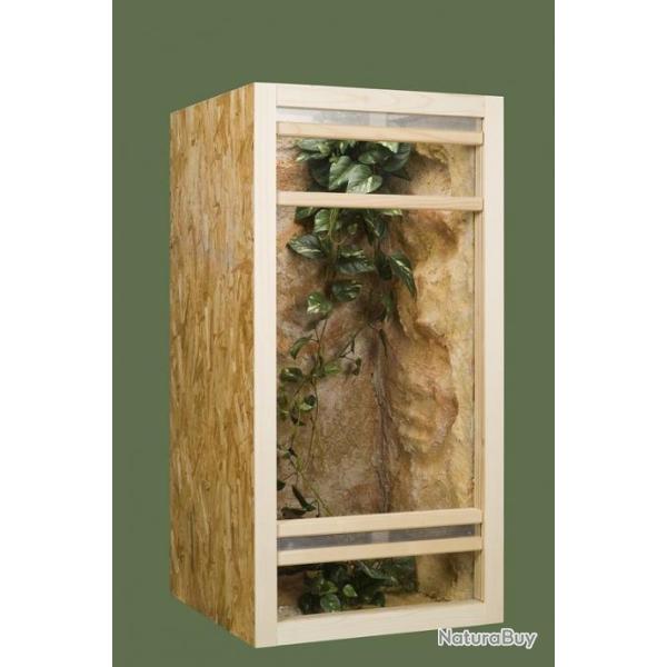 TERRARIUM 80x80x150 cm osb reptile serpent araigne lezard TOP 13T cielterre-commerce