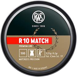 .4,49mm, Diabolos R10, 0.53g pour carabine (Calibre: .4,49mm)