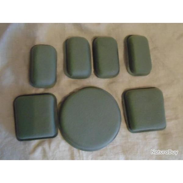 JEU DE PADS POUR CASQUE COMMANDOS FORCES SPECIALES MSA TC3001 ET TC3002   / AUTHENTIQUES