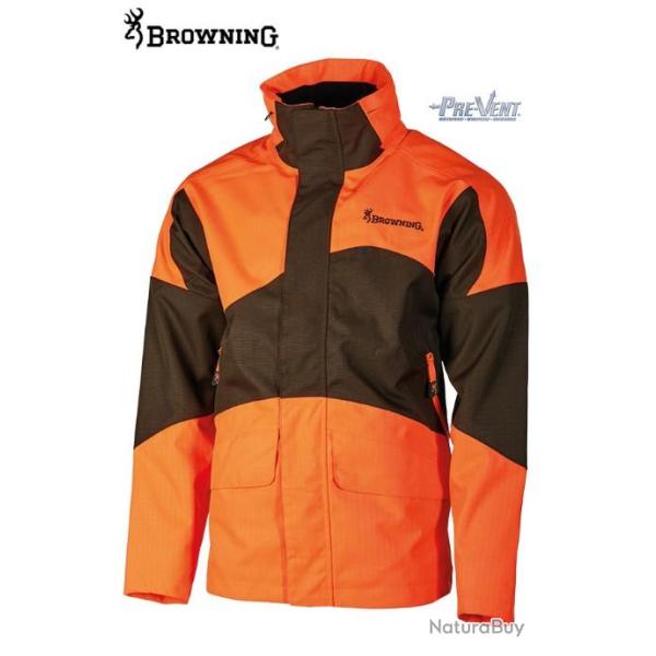 DESTOCKAGE -25% VESTE BROWNING TRACKER ONE PROTECT ORANGE