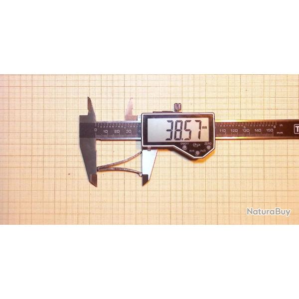 Ressort  goutte d'eau d'armes de poing  n�1  Longueur 38.57