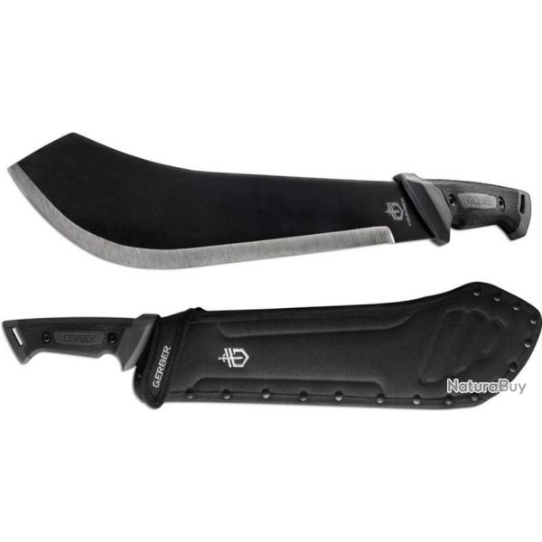 Machette Gerber Gator Bolo Machete Lame Acier Carbone 1050 Manche Grip Etui Nylon G2076