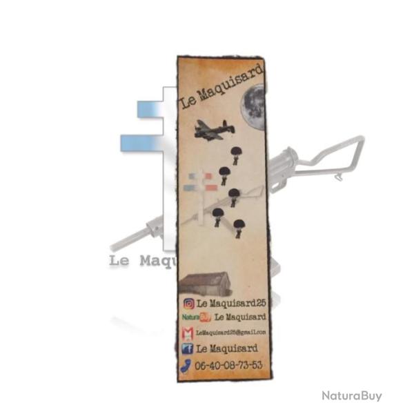 Marque Page " Le Maquisard "