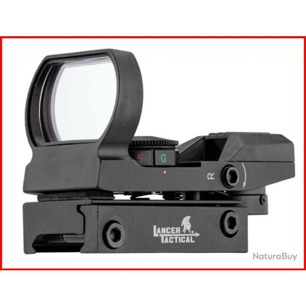 POINT ROUGE METAL REFLEX 4 RETICULES ROUGE / VERT