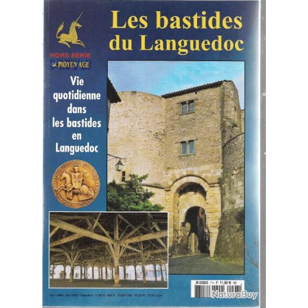 Revue heimdal , hors-s�rie moyen-age n�7 la vie quotidienne dans  les bastides du languedoc
