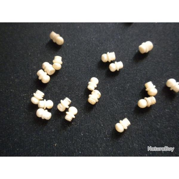 VENDU PAR CUIRASSIER11 POINT DE MIRE EN MATIERE PLASTIQUE DURE COULEUR BLANCHE