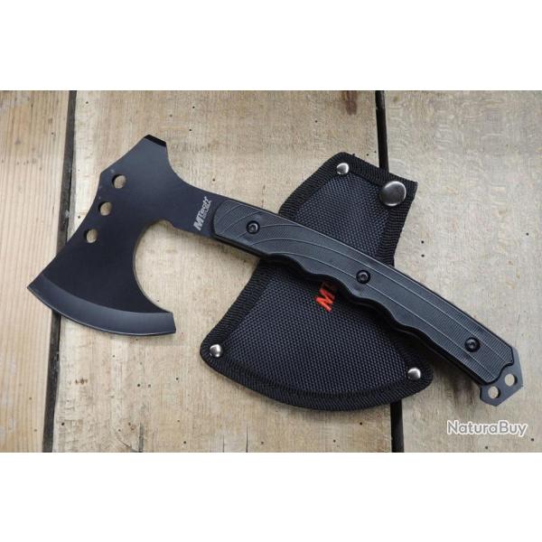Hache Axe Tomahawk Mtech Lame Acier Inox Manche ABS Etui Nylon MTAXE11B