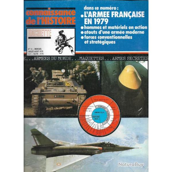 connaissance de l'histoire n�15 l'arm�e fran�aise en 1979 , hommes et mat�riels en action