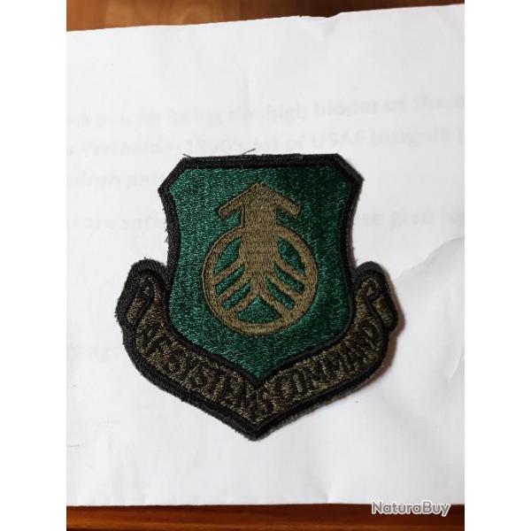 Patch arme usaf AIR FORCE SYSTEM COMMAND ORIGINAL