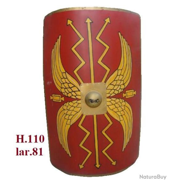 Bouclier Romain rectangulaire de 110 cm