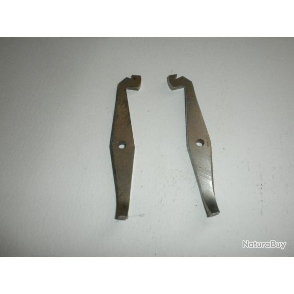 VENDU PAR CUIRASSIER11 TIGES(DROITE ET GAUCHE ) D'ARMEMENT FUSIL JUXTAPOSE ARTISANAL HAMMERLESS