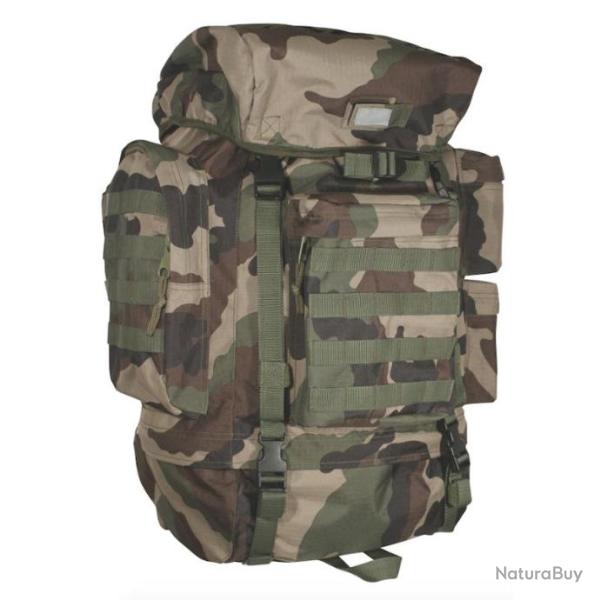 SAC A DOS KAKI 65 LITRES CAMOUFLAGE - PERCUSSION