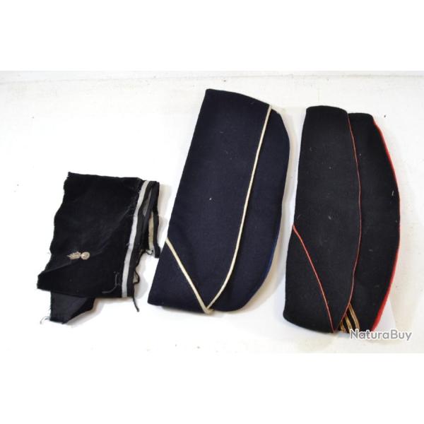 Lot de deux calots + 1 bandeau de kpi. Militaire  identifier, Belgique ?