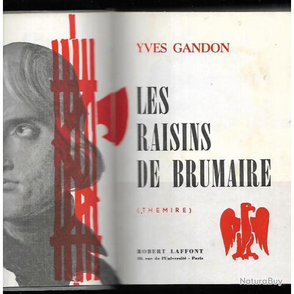 yves gandon les raisins de brumaire (themire) la r�volution romanc�e