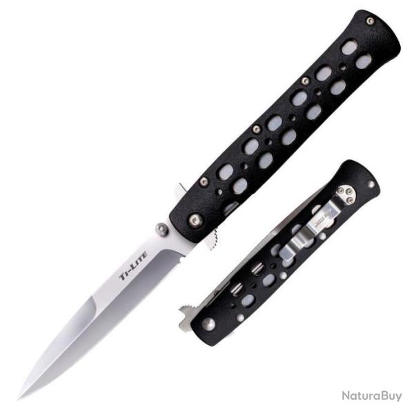 Couteau Cold Steel Ti-Lite S35VN Manche Aluminium Lame Acier CPM-S35VN Linerlock Clip CS26B4
