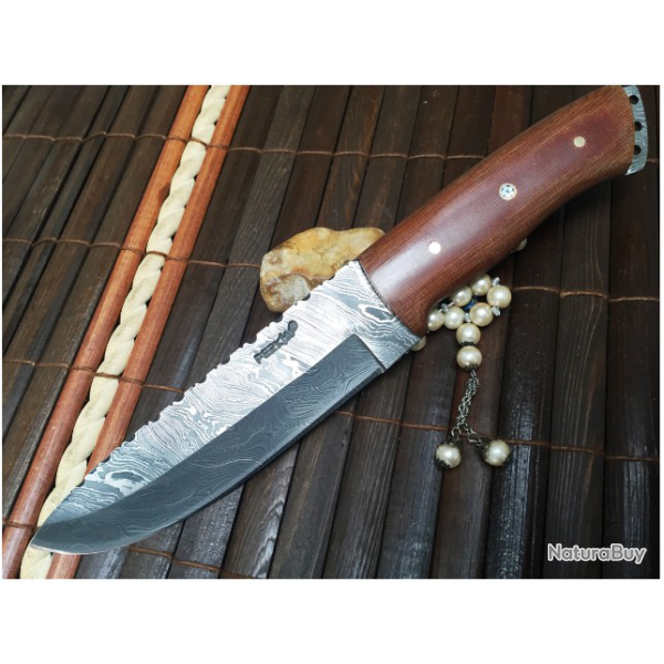 IMPOSANTE LAME DAMAS - BEAU TRAVAIL D'ARTISAN