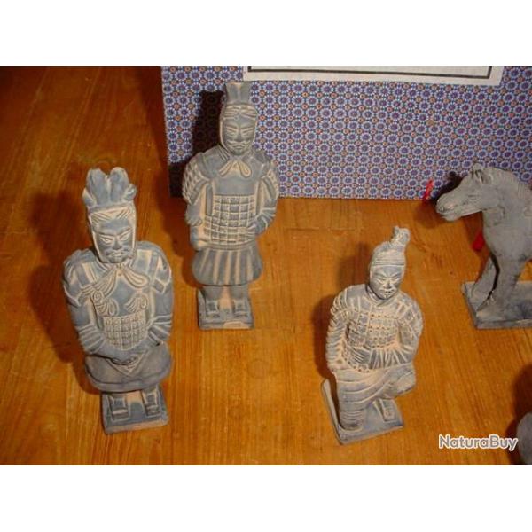 Soldats chinois dynastie QIN coffret d'origine.
