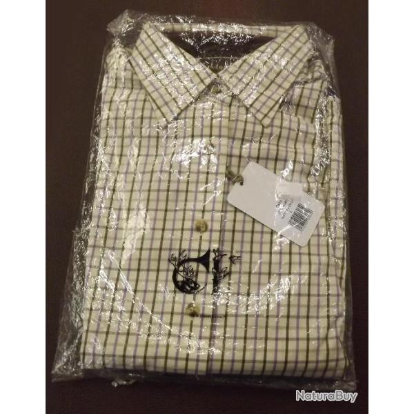 Chemise � carreaux Club Interchasse Celia taille L