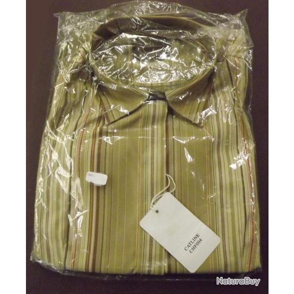 Chemise  rayures Club Interchasse Catline taille XL