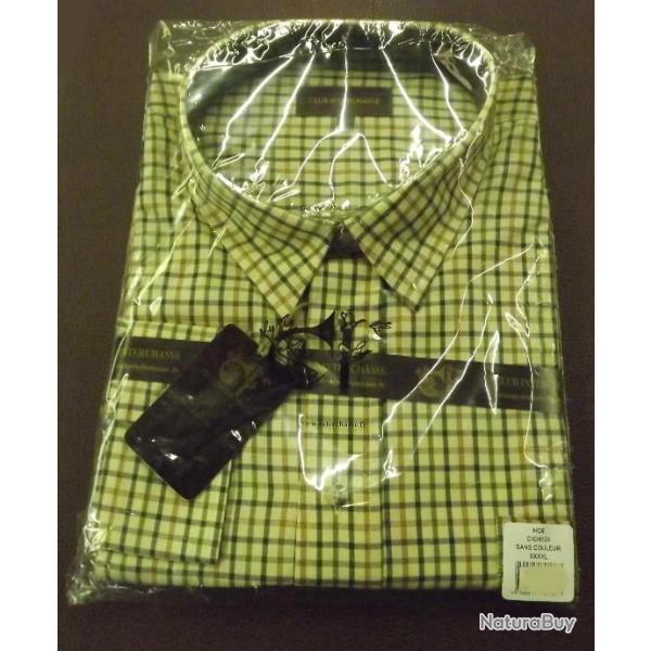 Chemise  carreaux Club Interchasse Noe taille XXXXL