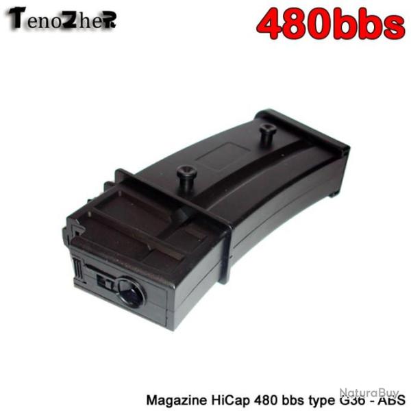 Chargeur 480 billes Type G36 - T4/TZR05005A