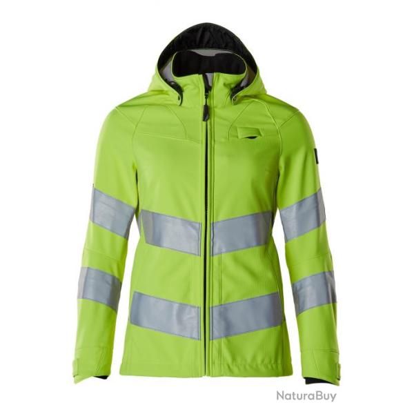 Veste softshell fluo coupe femme dperlante MASCOT SAFE SUPREME 18512-246 Jaune 2XL