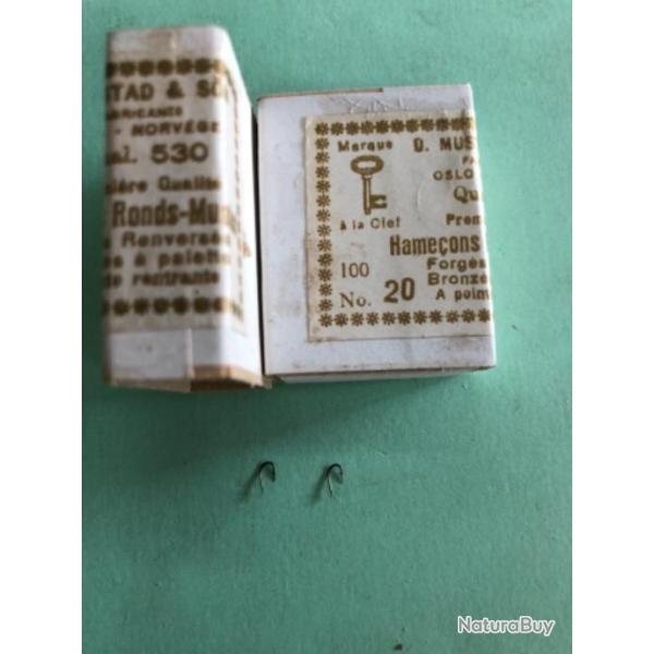 100 Hame�on n 20 palette ref 530 forg� bronz� renvers� � pointe rentrante simple peche feeder mustad