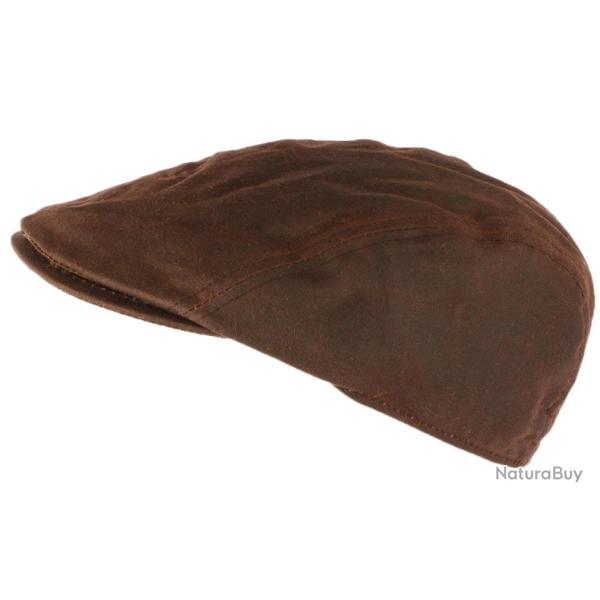 Casquette Coton Huile marron Wax Creation Francaise Marron