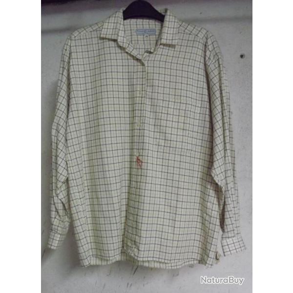 Chemise  carreaux Emmanuelle du Gardin taille 40