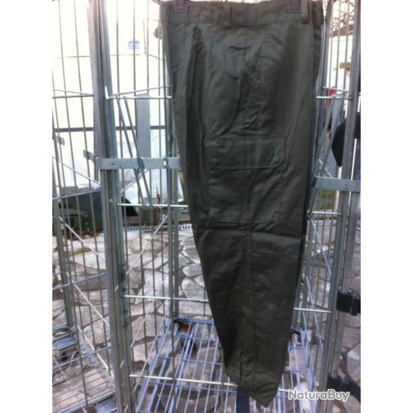 treillis pantalon vert arm�e fran�aise neuf taille 96L outre mer