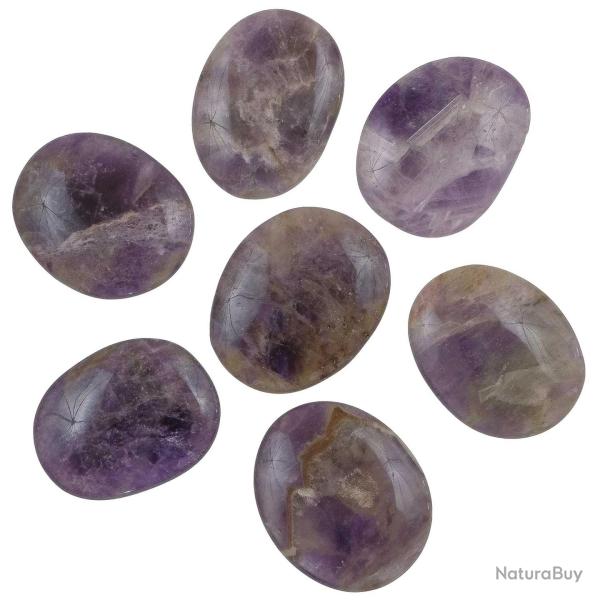Galet plat am�thyste - A l'unit�